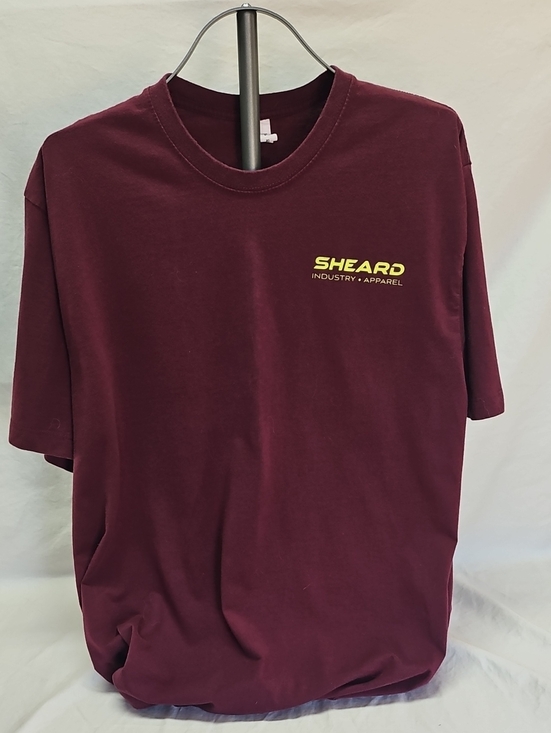 Sheard Other - 420 Lab Industry Apparel Soft Men's Maroon Logo T-Shirt